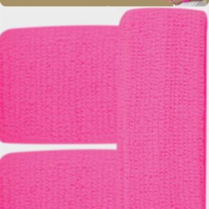 Alternative view of P'TIT CLOWN — Set Bandeau et Poignets Éponge Rose fluo