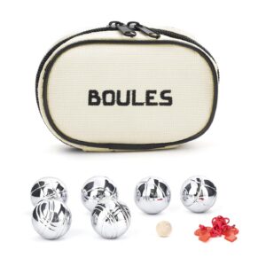 KIKKERLAND- Jeux de Cartes-Ensemble de Boules Petit, GG80-S, Gris