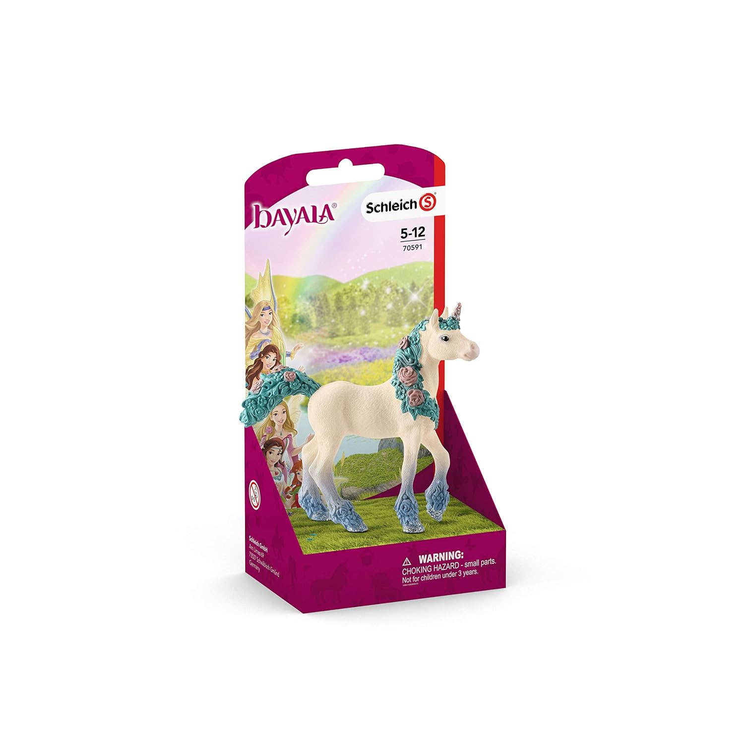 SCHLEICH Bayala — Poulain Licorne aux Fleurs – Image 4