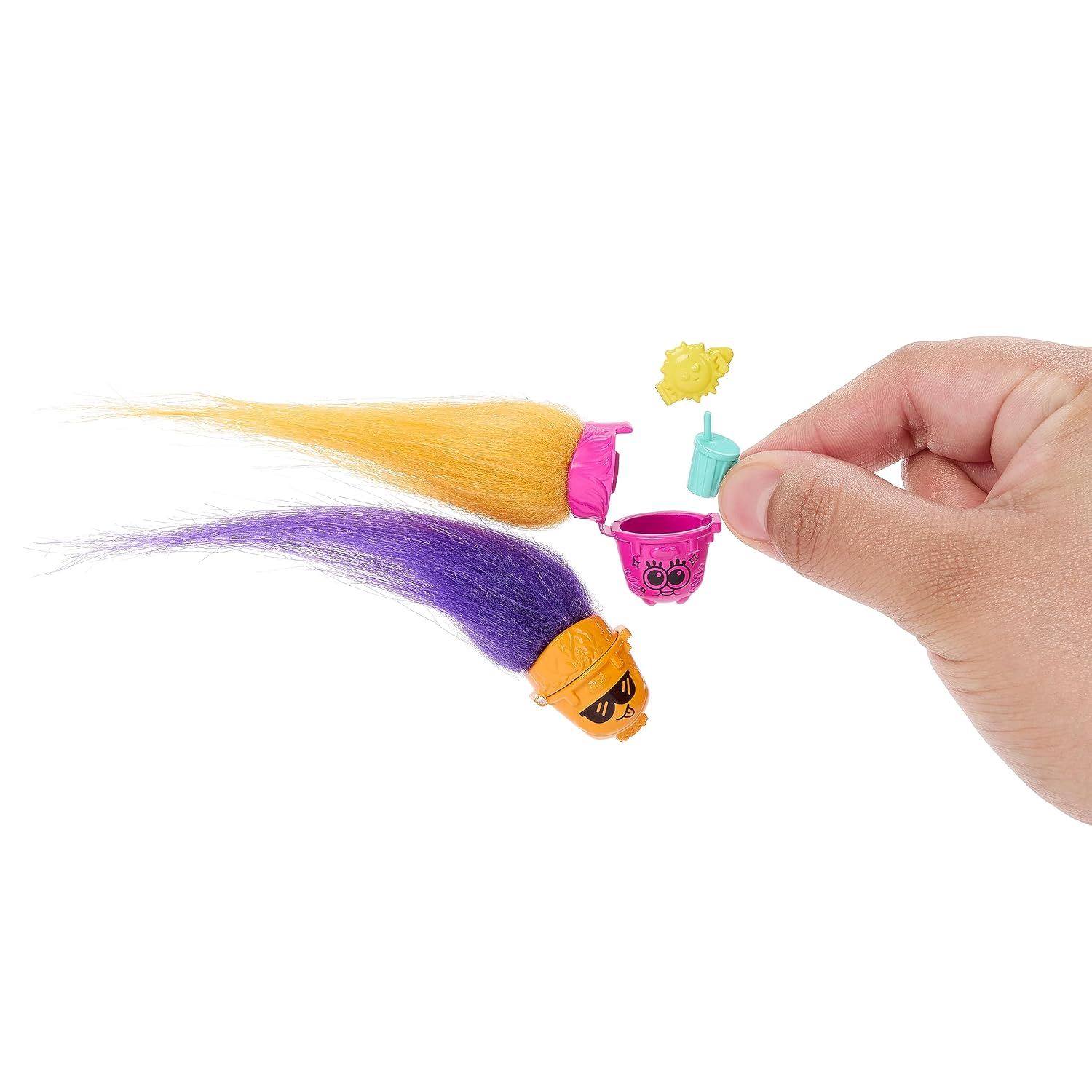 MATTEL Trolls 3 — Figurine Hair Pops Branche avec accessoires – Image 3