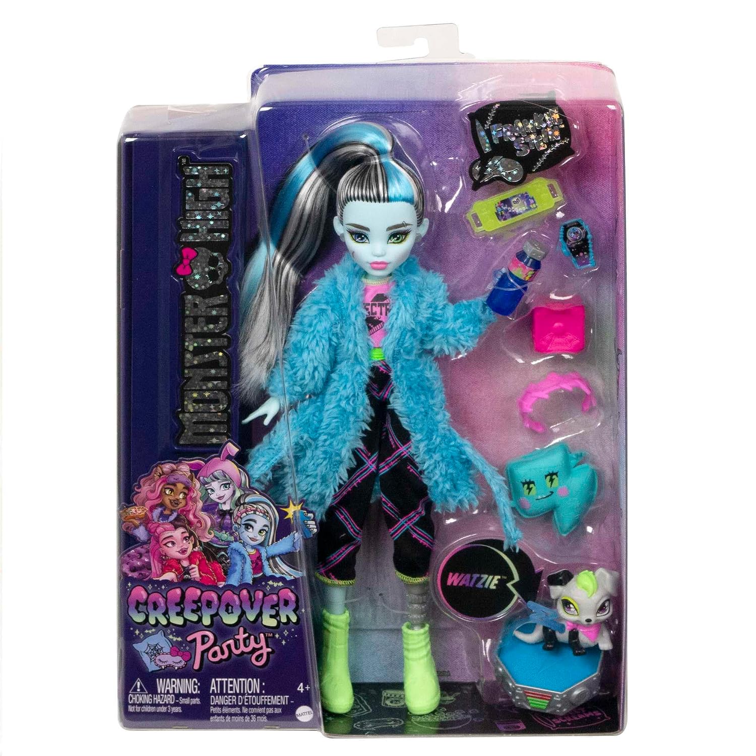 MONSTER HIGH — Coffret Soirée Pyjama Frankie Stein – Image 6