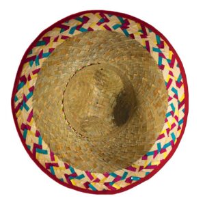 Alternative view of P'TIT CLOWN — Sombrero en Paille Multicolore Taille Unique