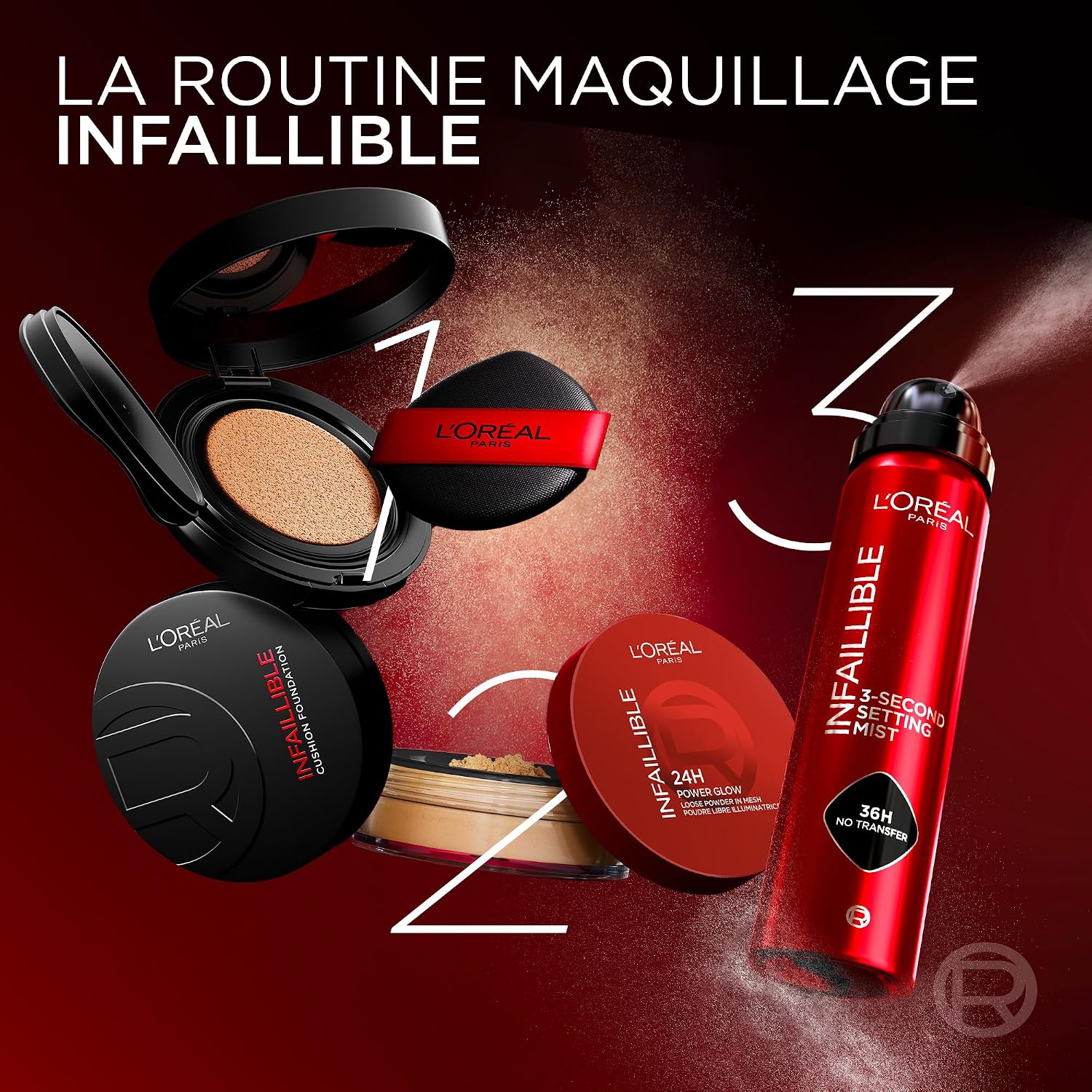 L'ORÉAL PARIS — Fond de teint cushion Air Wear teinte 253 – Image 7