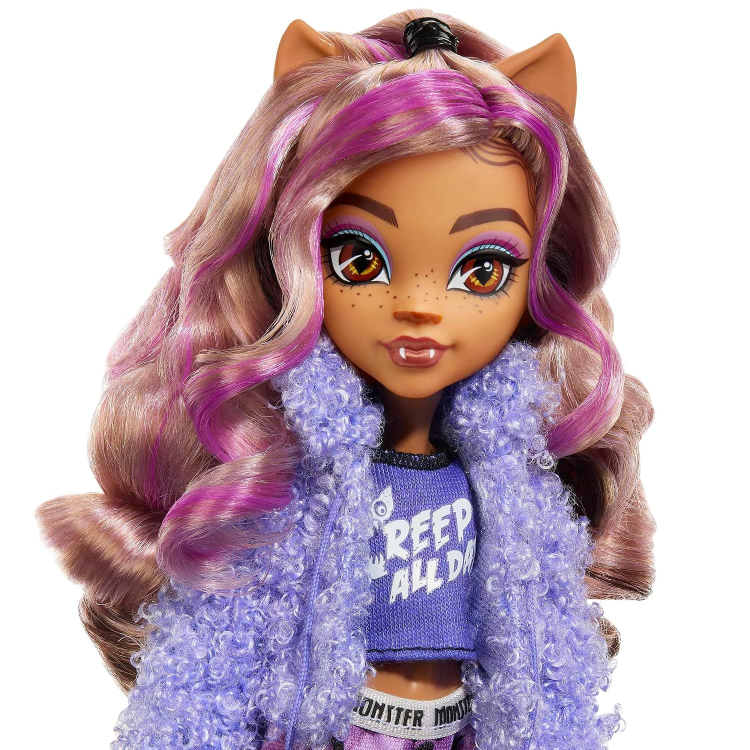 MONSTER HIGH — Coffret Soirée Pyjama Clawdeen Wolf – Image 2