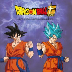 Alternative view of CHAKS — Costume Goku Super Saiyan God enfant 116 cm