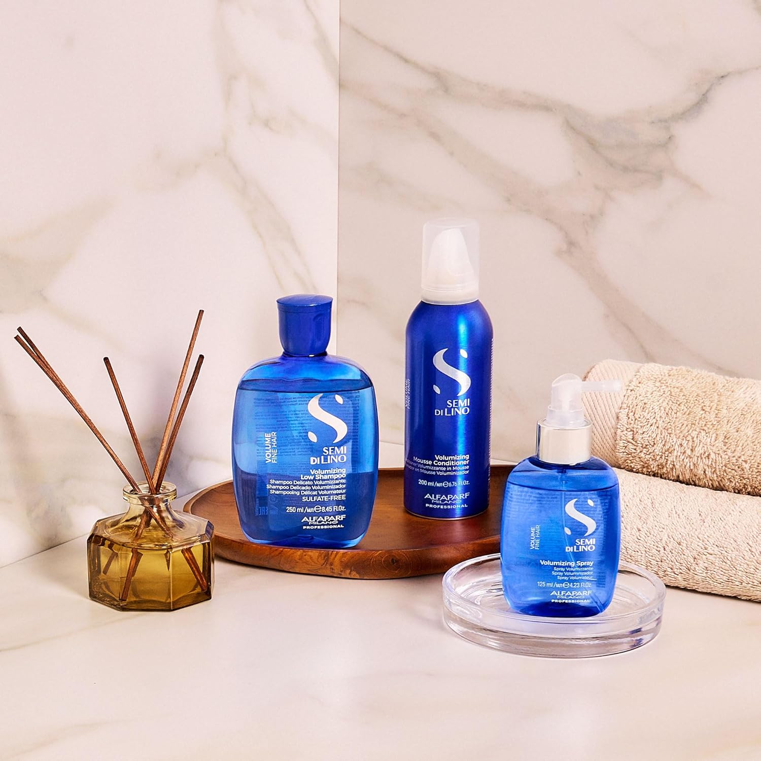 ALFAPARF Semi di Lino — Shampoing Volumisant 250 ml – Image 3