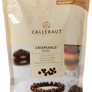 CALLEBAUT Perles de Chocolat Biscuit Croustillant Noir 800 g