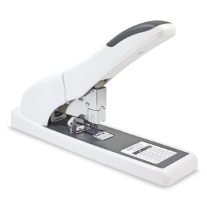 Rapesco 1396 ECO Agrafeuse HD-140 à Grande Capacité, Capacité de 140 Feuilles, Blanc Doux