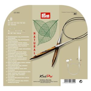 Alternative view of PRYM Natural — Jeu d'aiguilles circulaires 4-10 mm