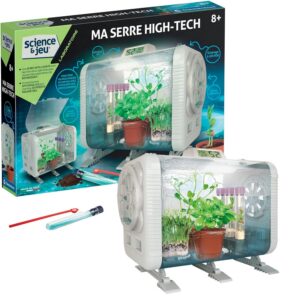 Clementoni - Ma Serre High-Tech dès 8 Ans - Jeux Éducatif pour Enfant - Apprendre en s'amusant - Science et Nature - Fabriqué en Italie