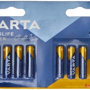 Alternative view of VARTA Longlife Power — Piles alcalines AAA x8