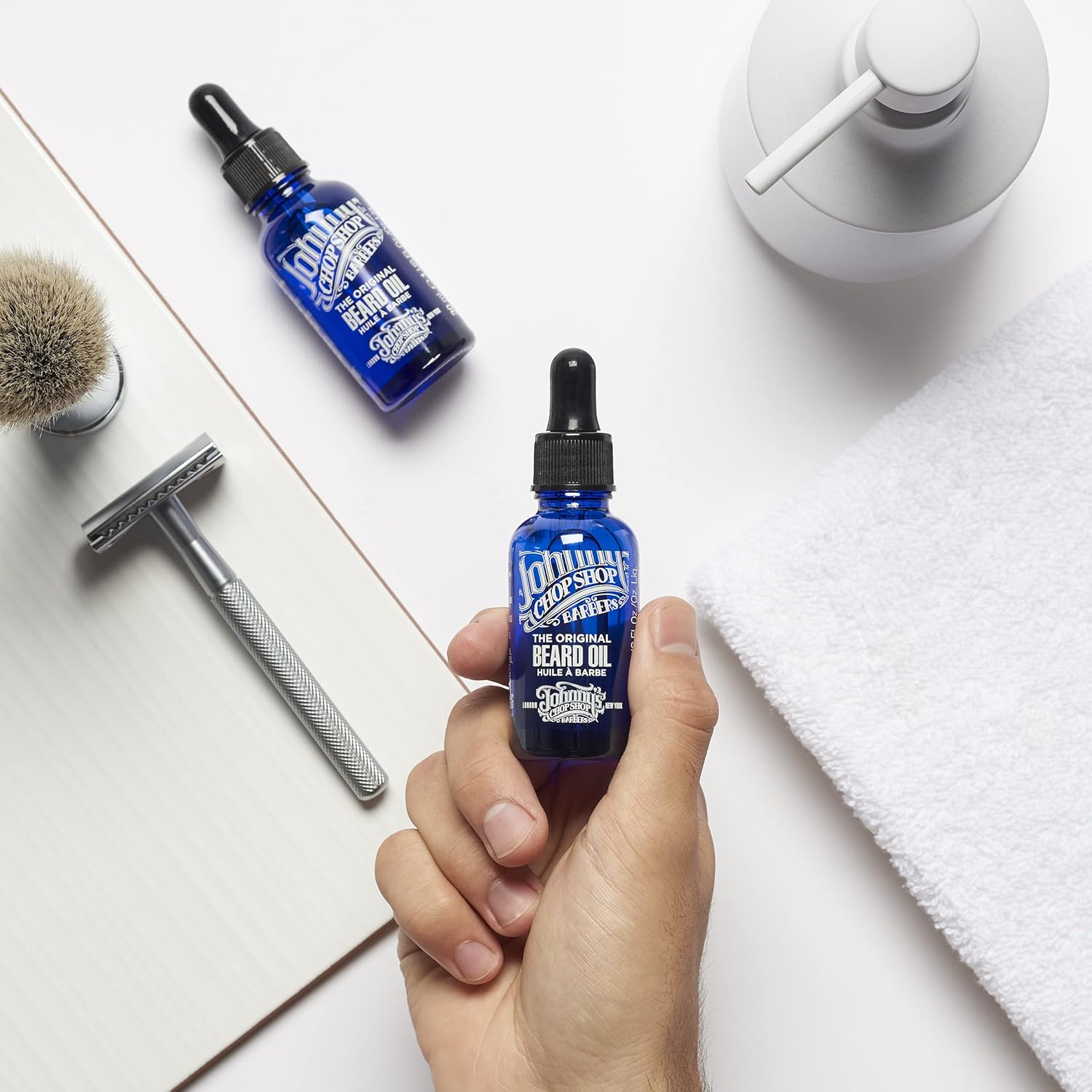 JOHNNY'S CHOP SHOP — Huile pour Barbe aux Huiles Naturelles – Image 3