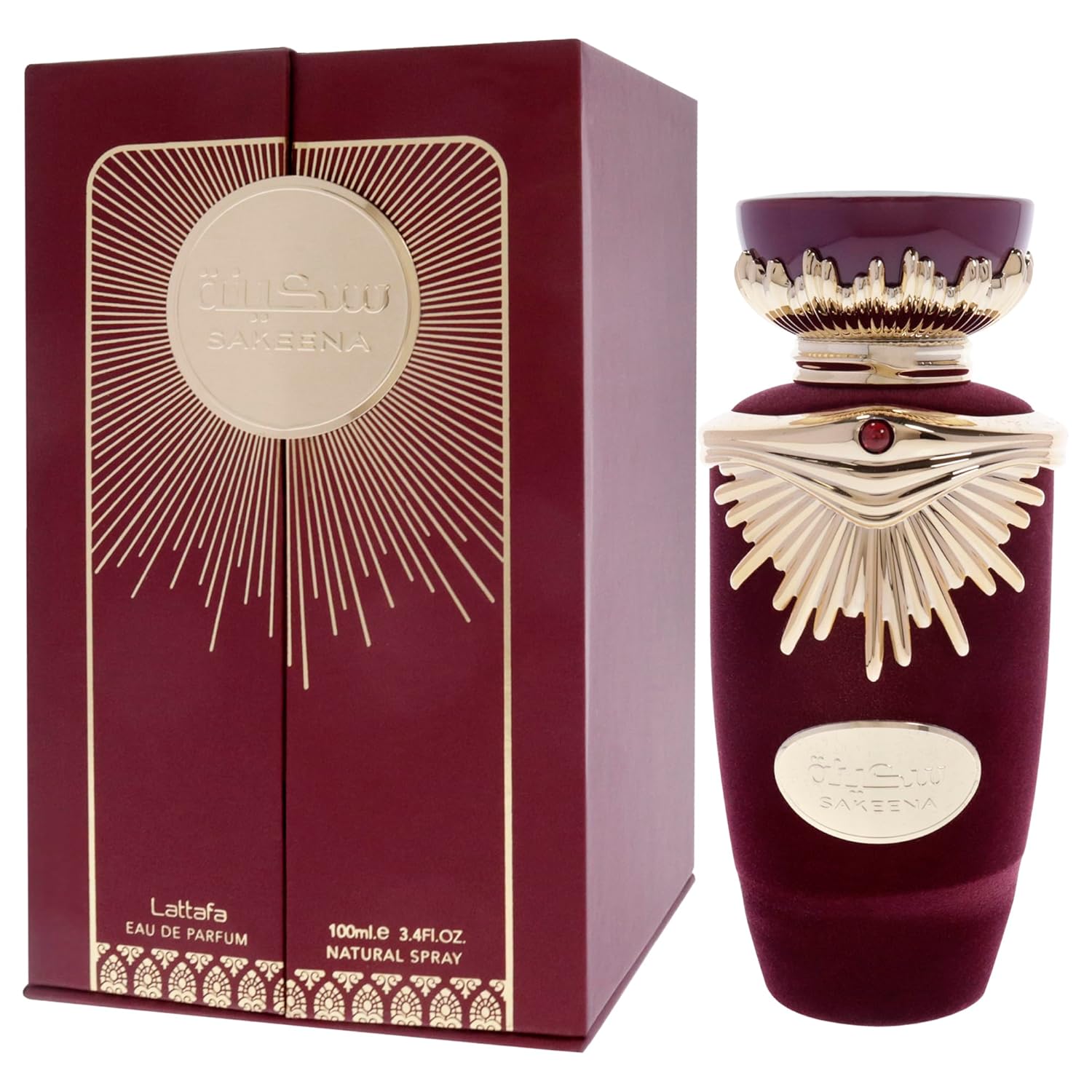 SAKEENA — Eau de parfum rouge 100 ml – Image 3