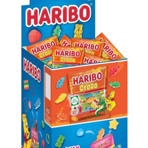 HARIBO - Croco - Bonbons Sans Colorants Artificiels - Mini Sachets - 30 x 40 g