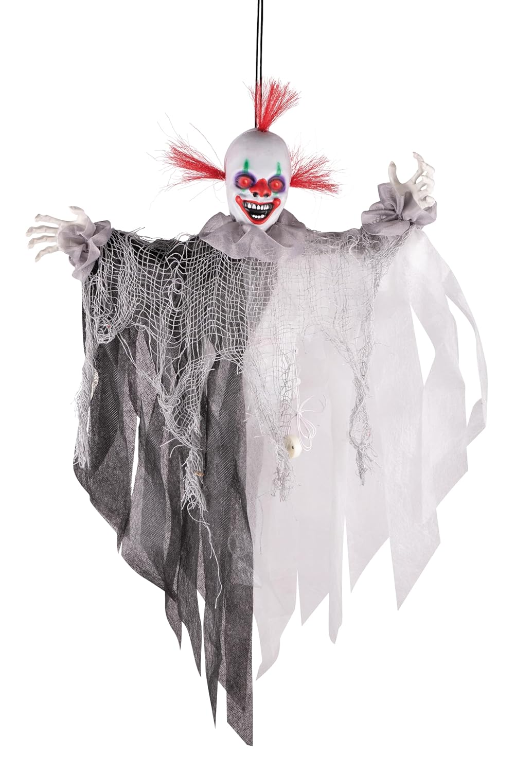 P'TIT CLOWN — Automate Halloween animé sonore et lumineux 60 cm