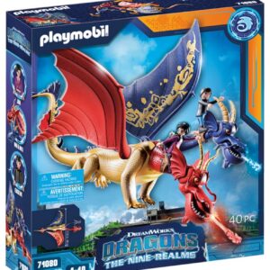 Playmobil 71080 Dragons Nine Realms: WuWei & Jun- Dragons Nine Realms - Aventure héros