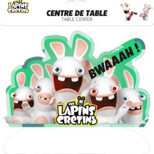 Alternative view of P’TIT CLOWN — Centre de table Lapins Crétins™