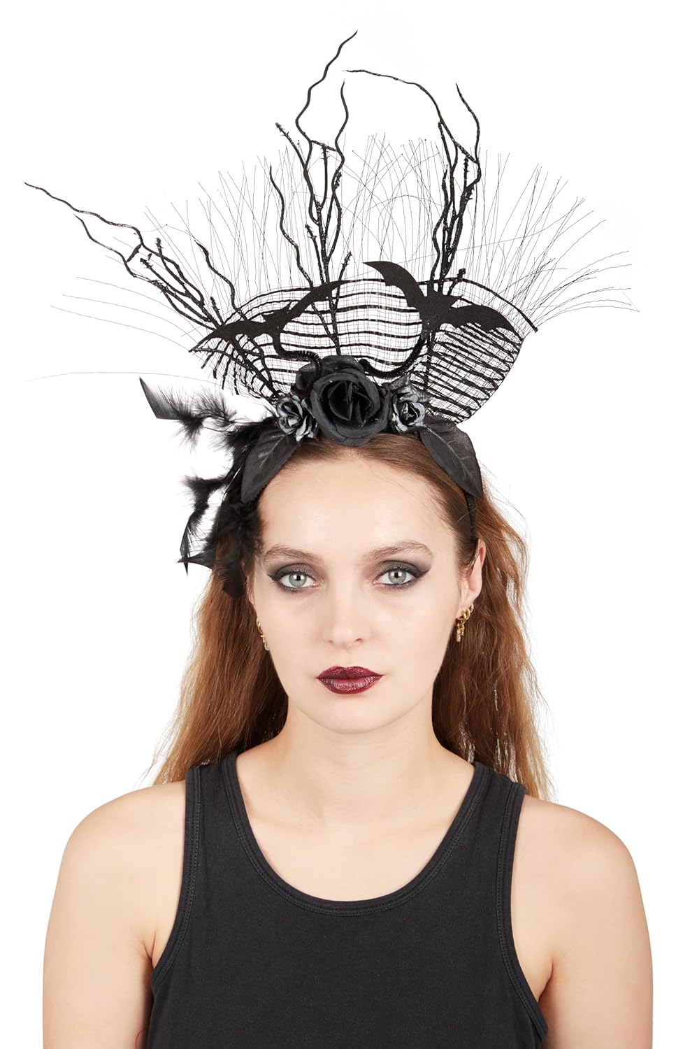 P'tit Clown - Serre-TÊTE FORÊT Noire Adulte Créatures - Accessoire de déguisement - Cosplay pour Halloween - Thême(s) :