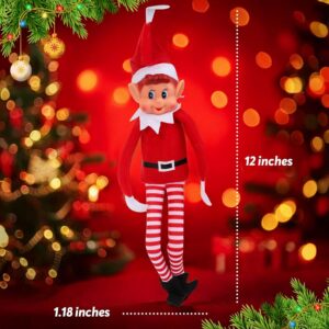 Alternative view of Xmas Elf Soft Toy Smiley Face Elf Corner
