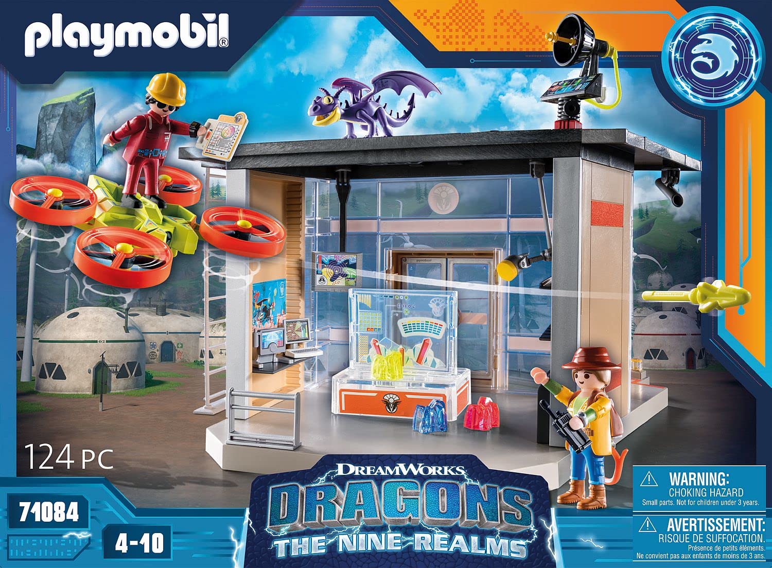 PLAYMOBIL 71084 — Labo Icaris Dragons : Les Neufs Royaumes – Image 2