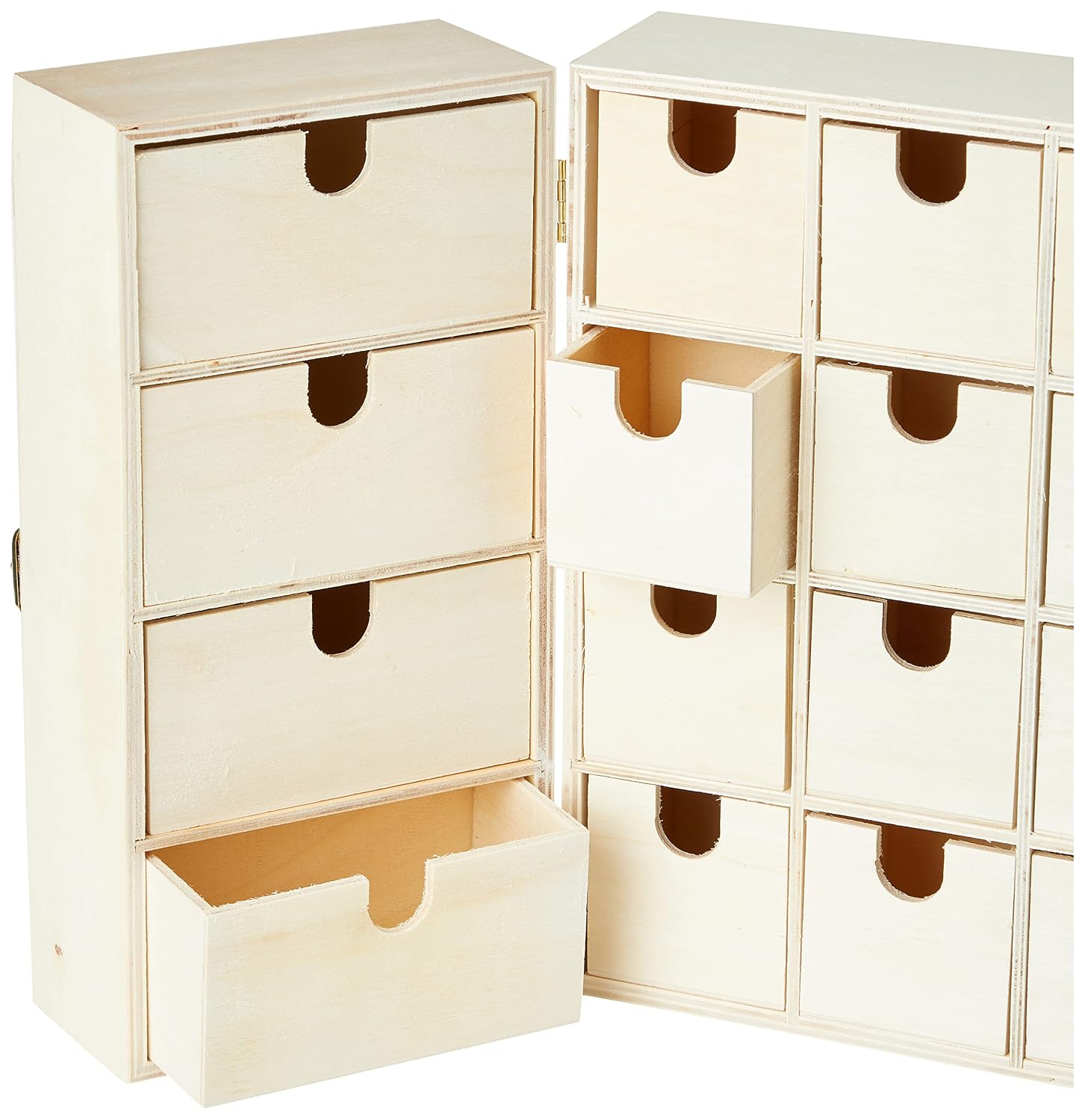 ARTEMIO — Calendrier de l’Avent en Bois 55 x 28 x 6,5 cm – Image 2