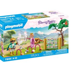 PLAYMOBIL 71849 Jeux de jardin royal avec enfants