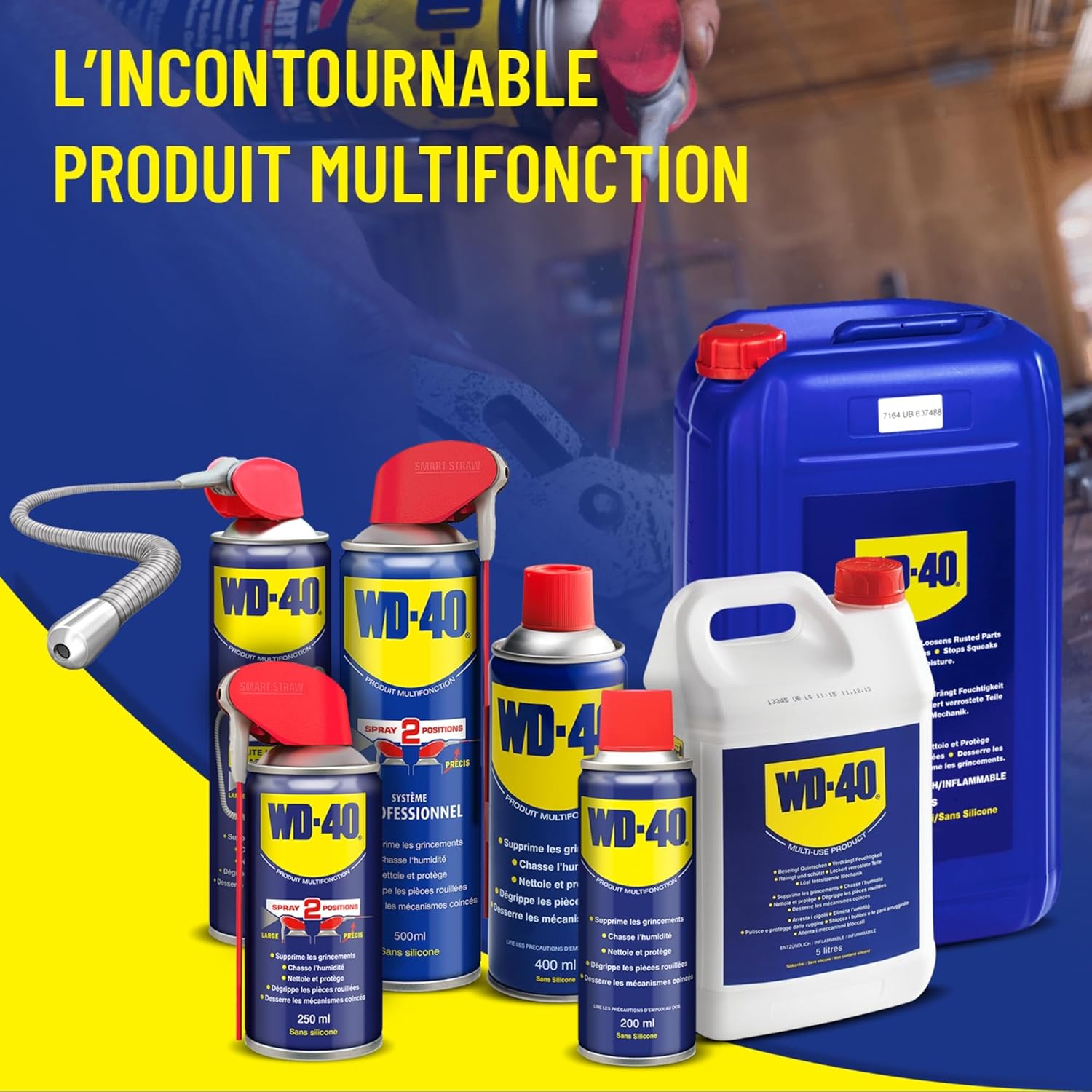 WD-40 — Produit Multifonction 5 L Sans Silicone – Image 4