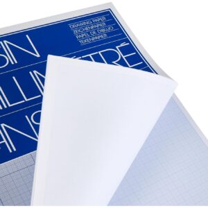 Alternative view of CANSON — Bloc papier millimétré A3 50 feuilles 90g/m²