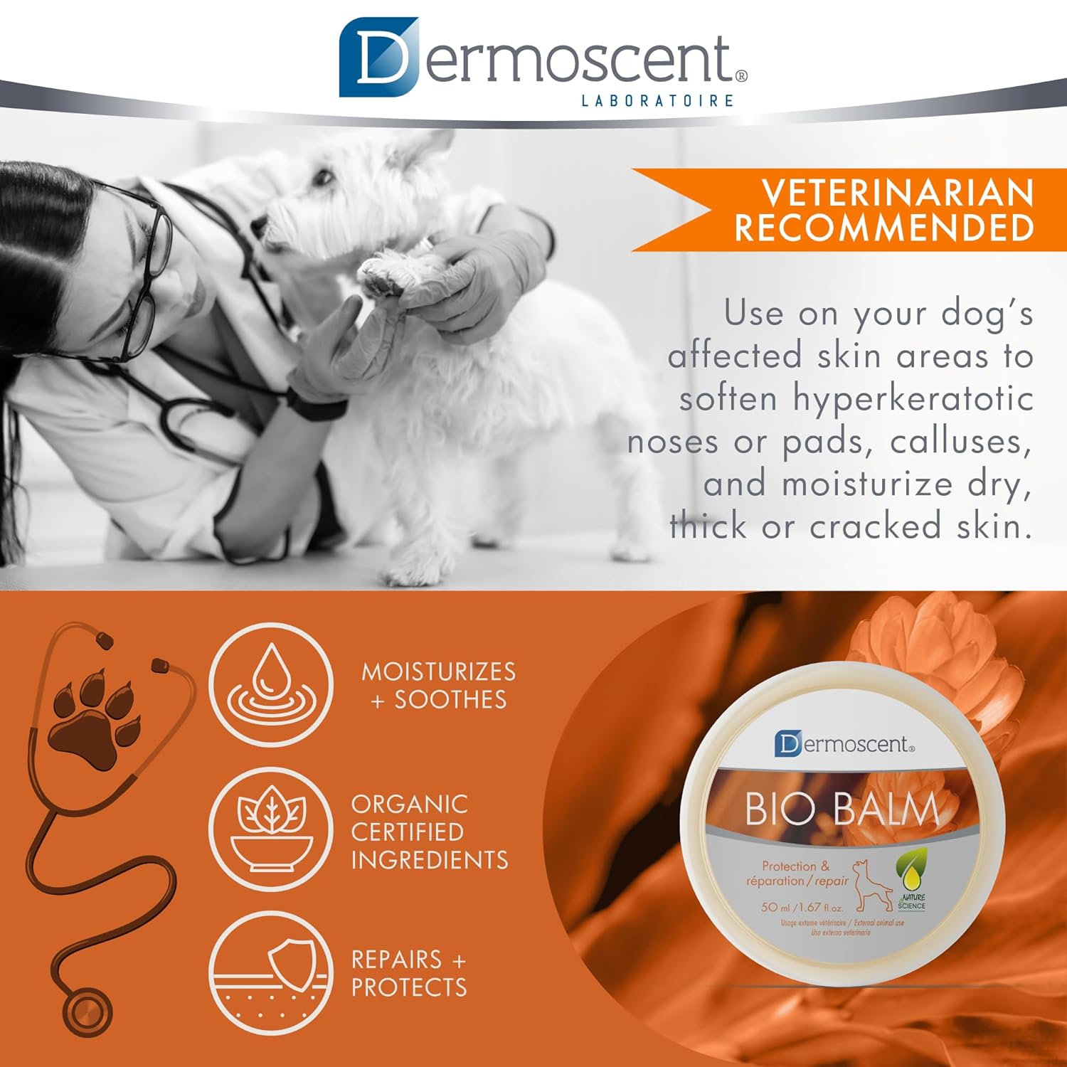 DERMOSCENT Bio Balm — Baume protecteur chien 50 ml – Image 6