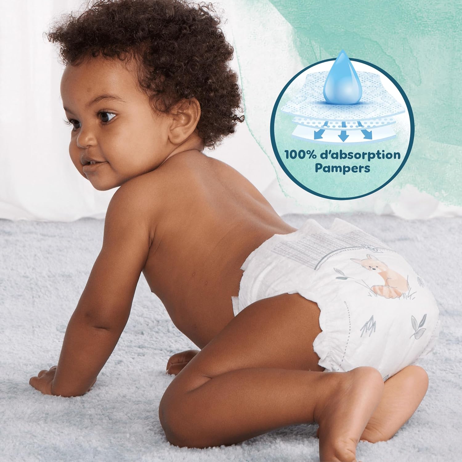 PAMPERS Harmonie — Couches taille 6 x62 (13 kg+) – Image 4