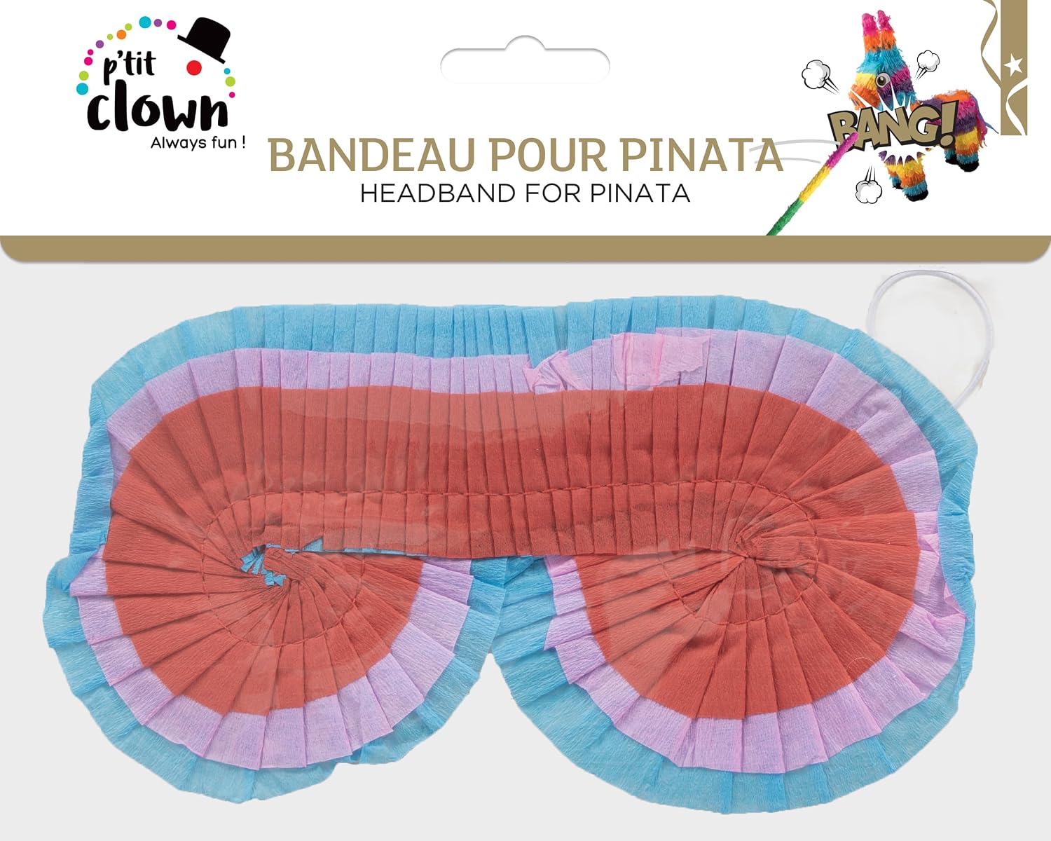 P'TIT CLOWN — Accessoire Piñata Bâton et Masque – Image 2