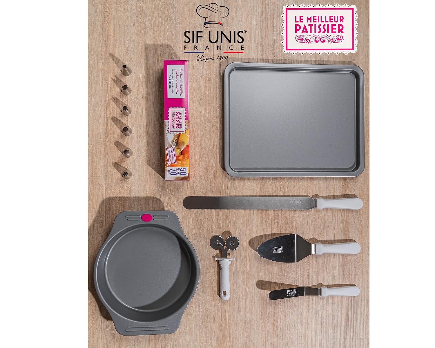 SIF UNIS France — Couteau à Pâtisserie en Inox – Image 4