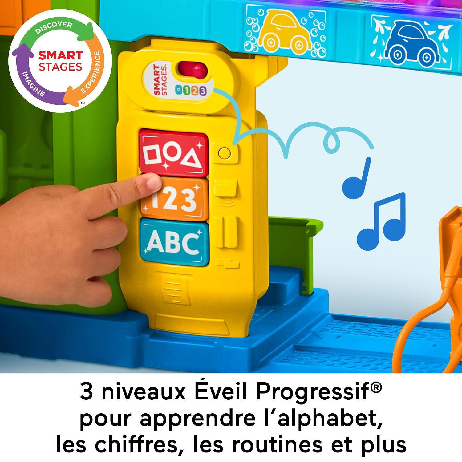 FISHER-PRICE Little People — Garage Lumineux interactif – Image 3