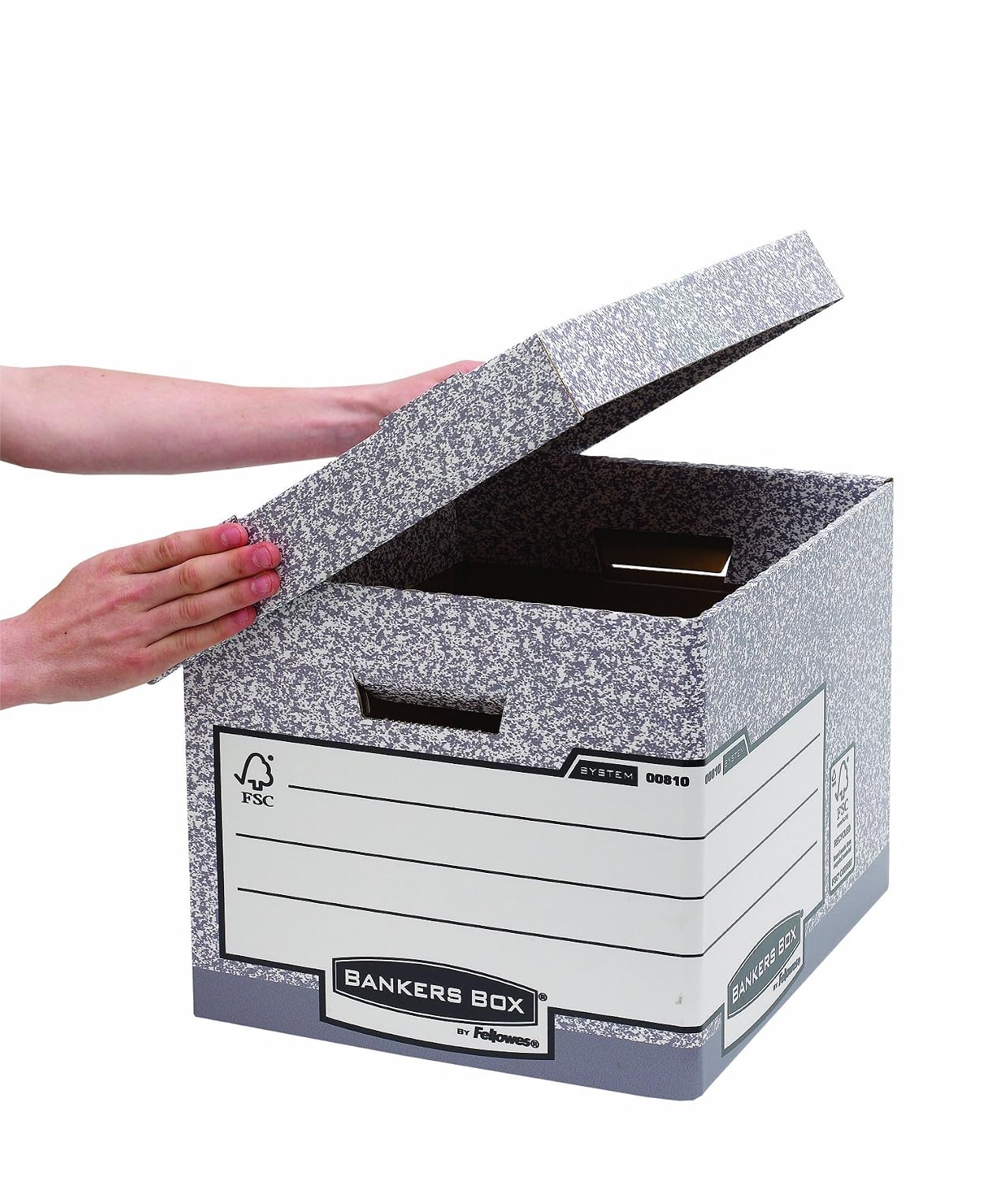 Fellowes R-kive Caisse pour Dossiers suspendus 333 x 285 x 390 Lot de 10 00810-FFEU – Image 4