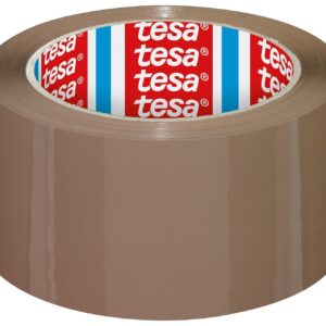 Tesa 4195 PP Ruban d'Emballage (66m: 50mm) Marron