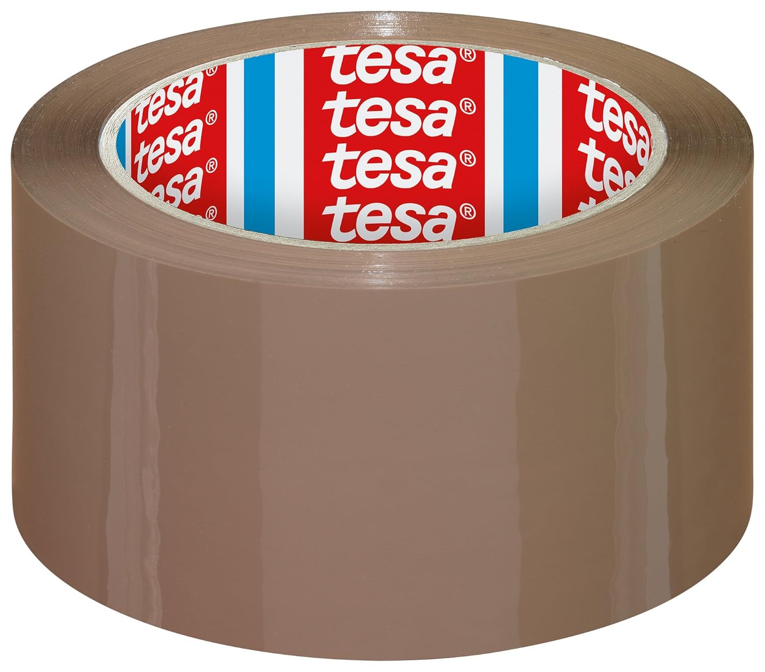 Tesa 4195 PP Ruban d'Emballage (66m: 50mm) Marron