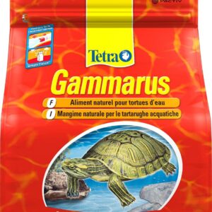 Tetra Gammarus – Aliment 100% naturel pour tortues aquatiques – Crevettes séchées - Riche en calcium, fibres et sels minéraux - 4L (400g)