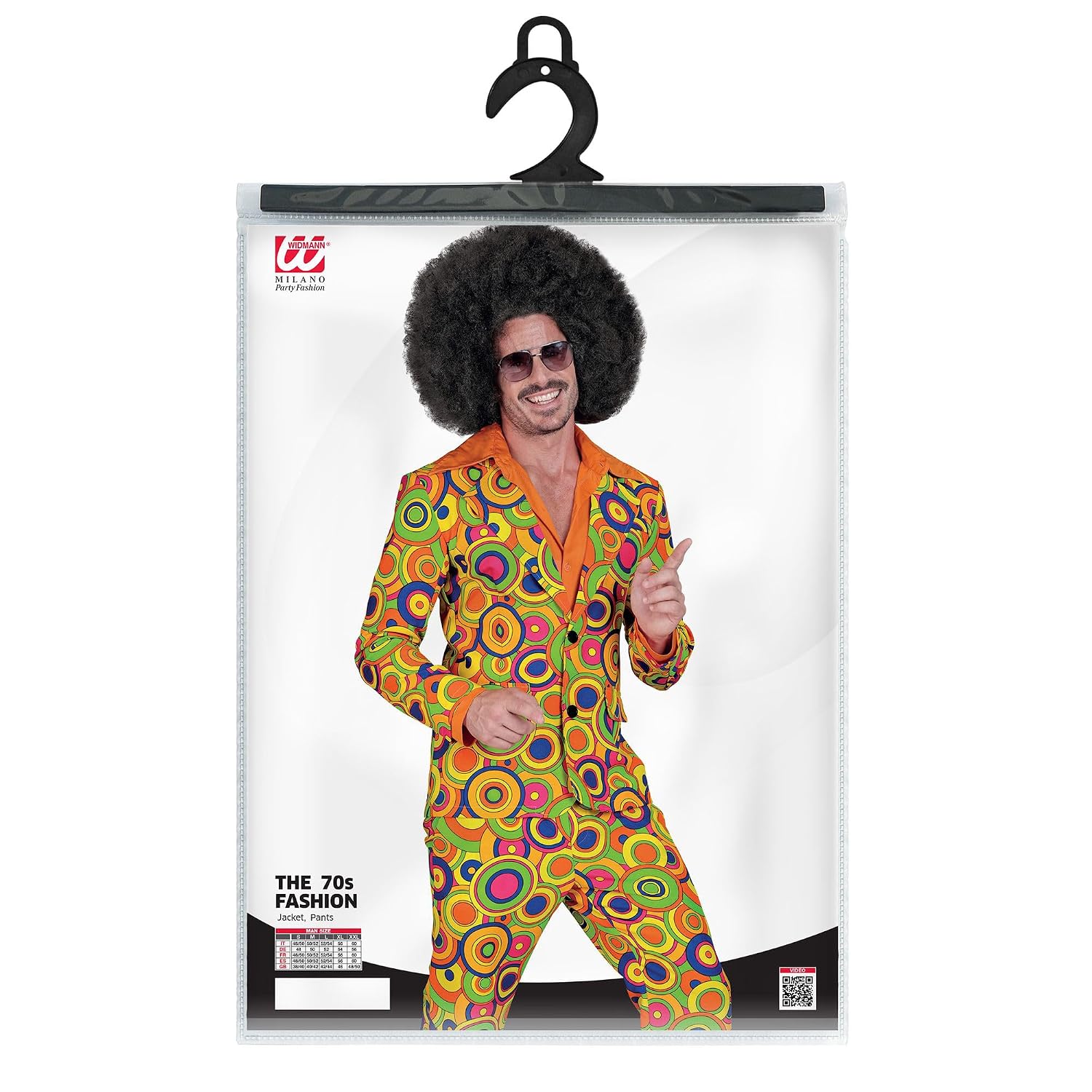 W WIDMANN MILANO Party Fashion — Costume années 70 veste pantalon – Image 2