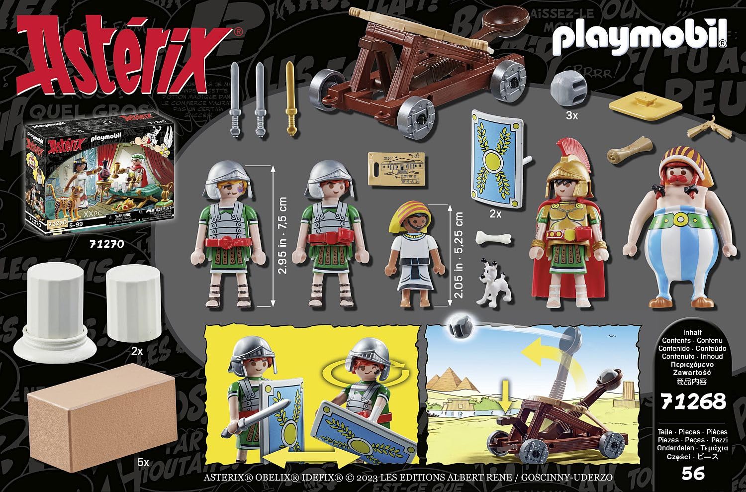 PLAYMOBIL Astérix 71268 — Numérobis et la Bataille du Palais – Image 4