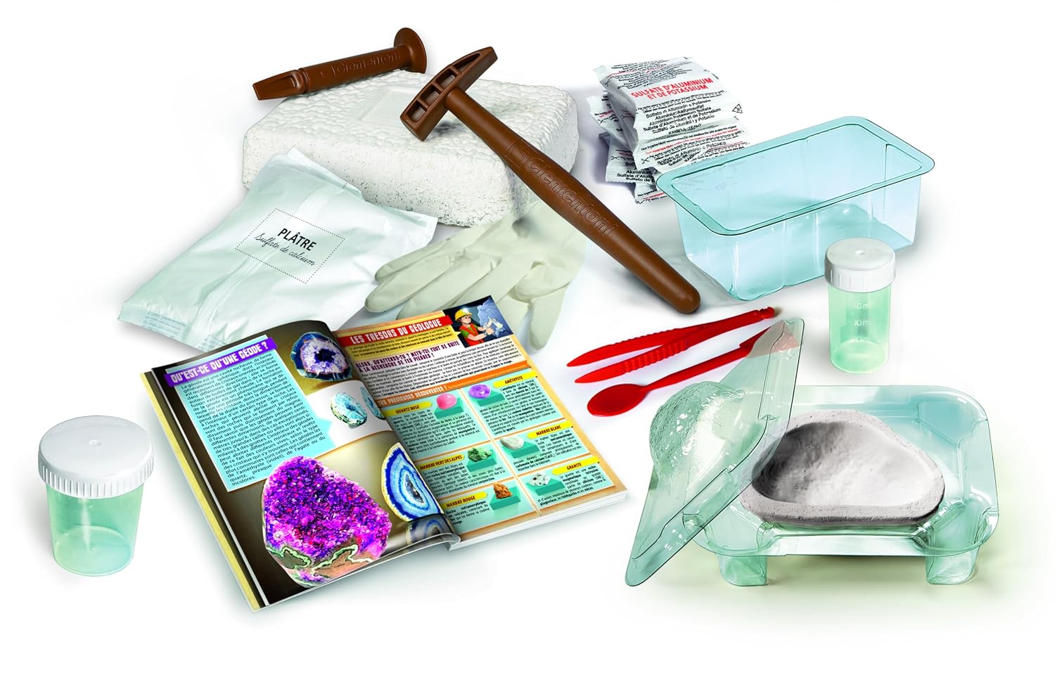 CLEMENTONI Science & Jeu — Kit Cristaux et Pierres Précieuses – Image 4
