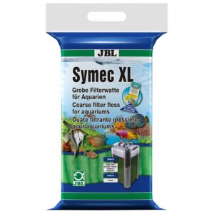 JBL Symec XL Ouate filtrante 250 g verte, Ouate filtrante grossière pour filtre d'aquarium contre toutes les turbidités de l'eau