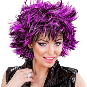 W WIDMANN MILANO Party Fashion - perruque Steamy, coiffures courtes, cheveux artificiels, perruque cheveux courts