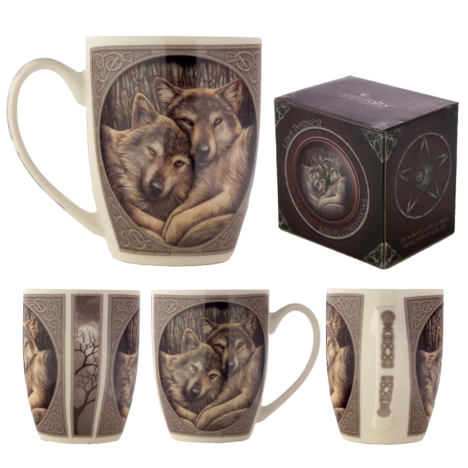 PUCKATOR Lisa Parker — Mug avec loups 8 x 12 x 10 cm – Image 5