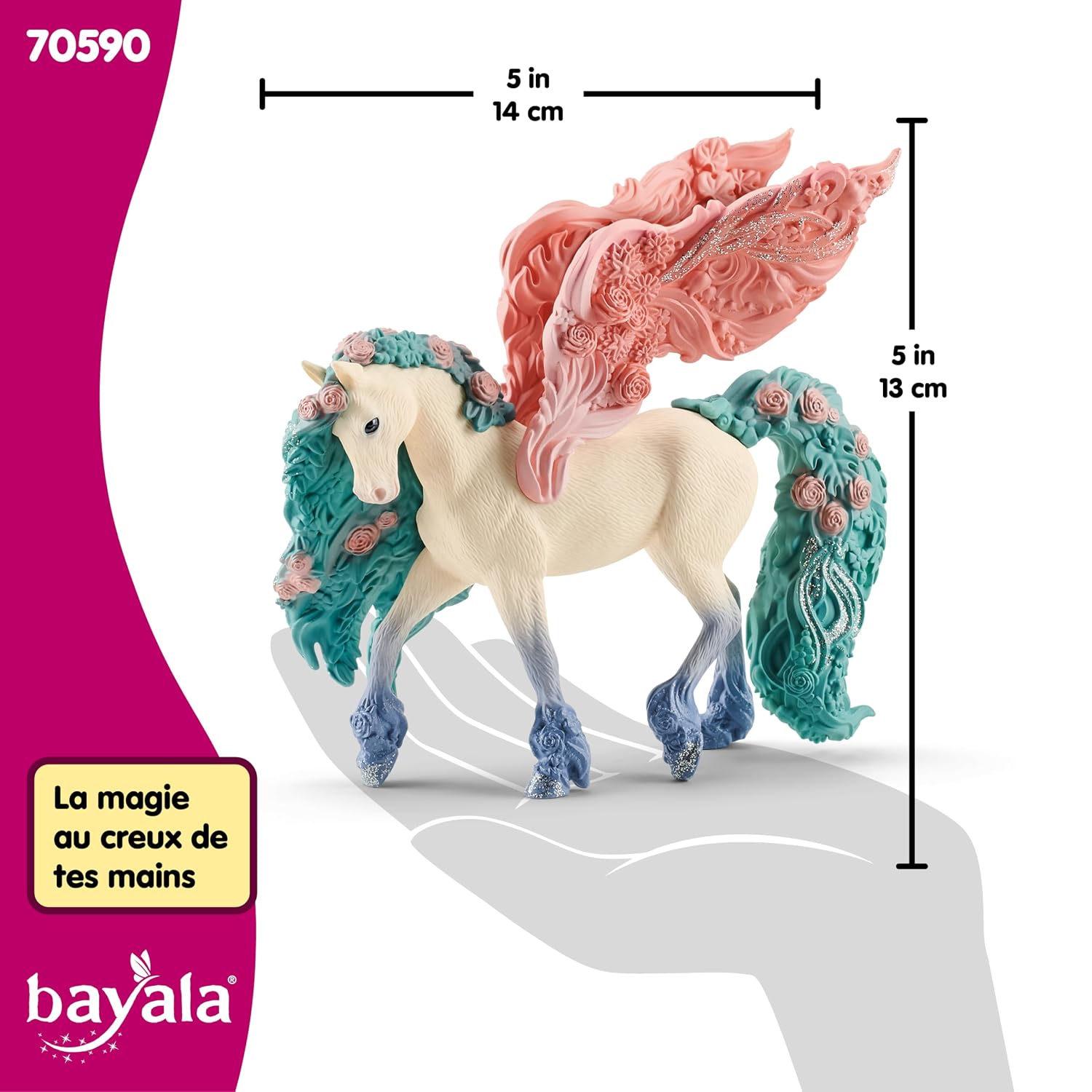 SCHLEICH BAYALA — Figurine Pégase Fleuri 14 x 7 x 13 cm – Image 4