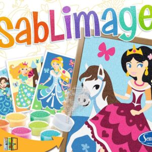 Alternative view of SENTOSPHÈRE Sablimage — Kit créatif Princesses 4 tableaux