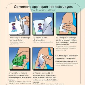 Alternative view of CAM ET LEON — Tatouages Temporaires Super-héros