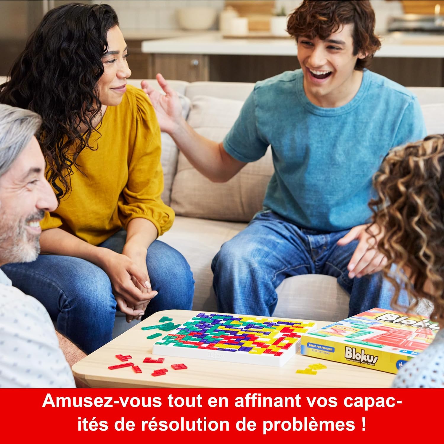 MATTEL GAMES Blokus — Jeu de Société Stratégique Familial – Image 2