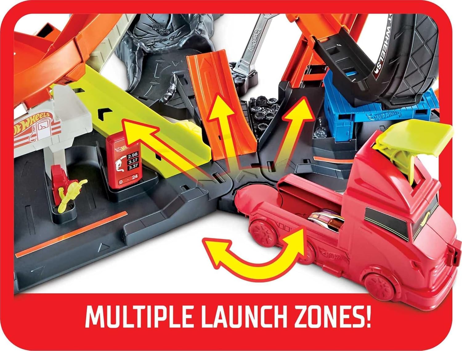 HOT WHEELS City — Coffret Attaque du Gorille Toxique – Image 2