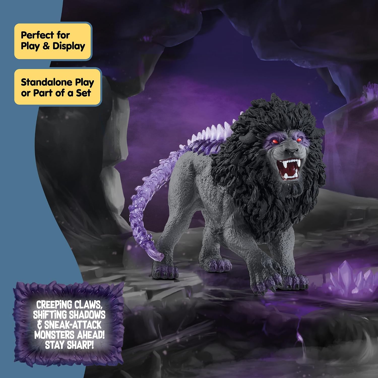 SCHLEICH Eldrador — Figurine Lion de l'Ombre – Image 6