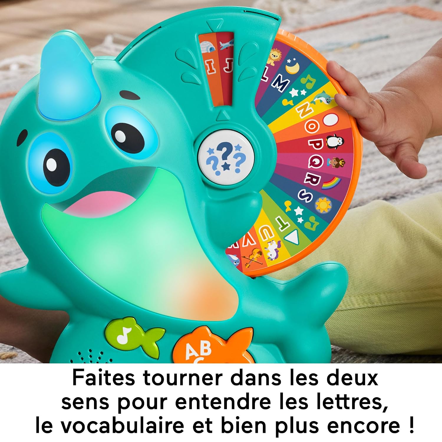 FISHER-PRICE Linkimals Solal le Narval — Jouet interactif bébé – Image 2